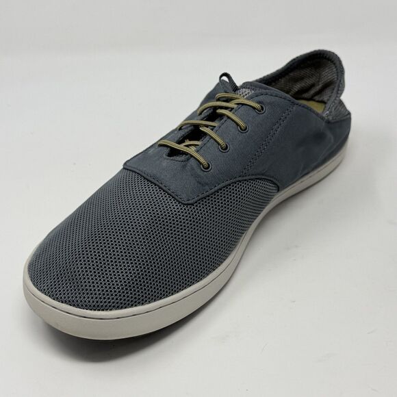 OluKai Nohea Moku Shoes Mens 11.5 Gray Casual Slip On Comfort Preppy Sneakers main image 5